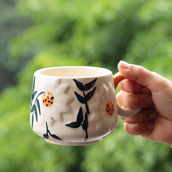 Ceramic Cups (Sunflower Mug)